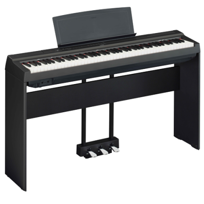 YAMAHA STAGE PIANOS P-125a Black_bundle