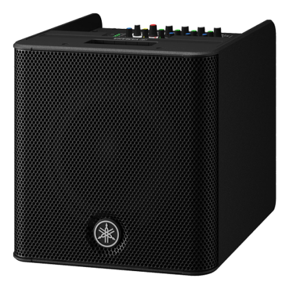 A portable PA system equipped with a 180 W power amp