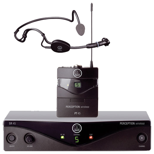 AKG Perception wireless SPORT SET > Безжичен Хед-сет микрофон