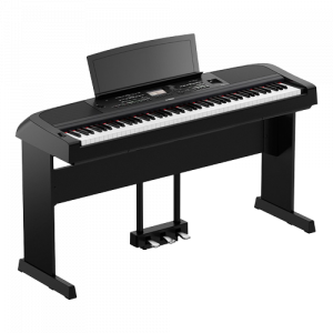 YAMAHA DIGITAL PIANOS DGX-670 Black_bundle