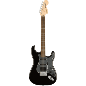 Електрическа китара - FSR Affinity Series™ Stratocaster® HSS, Laurel Fingerboard, Metallic Black Pickguard, Metallic Black