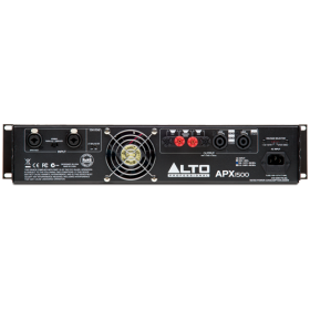ALTO APX1500 > Power Amplifiers 
