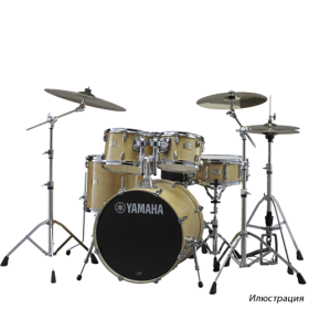YAMAHA DRUMS Stage Custom Birch Drum Set SBP2F5(NW)6W