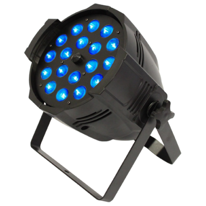 LED PAR 64M 18Wx18 RGBWA-UV (6-in-1) ZOOM