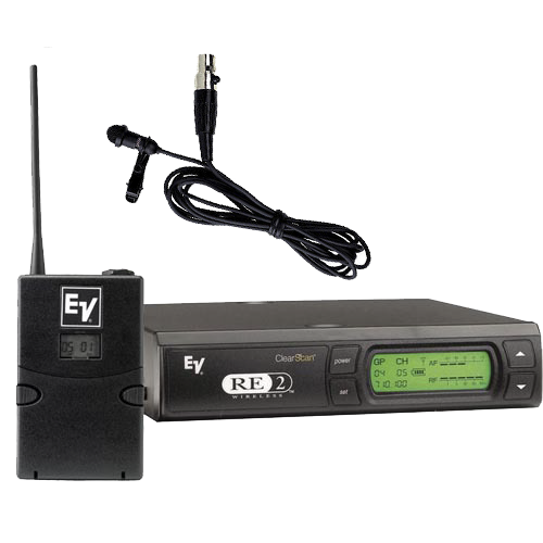  Electro-Voice RE2-L21/D > Безжичен  микрофон тип "брошка"
