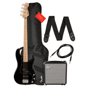 Fender® SQ Affinity Precision Bass® Pack MN BLK