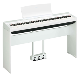 YAMAHA STAGE PIANOS P-125a White_bundle