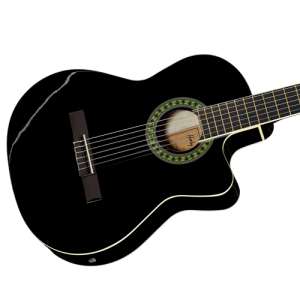 Harley Benton CG200CE-BK Classical Guitar
