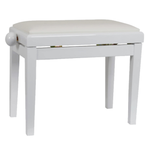 Discacciati Piano bench White high gloss white vinyl